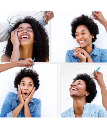 HOFASON Head Massager Scalp Scratcher with 20 Fingers - Peacock Blue - Buy Online on GoSupps.com