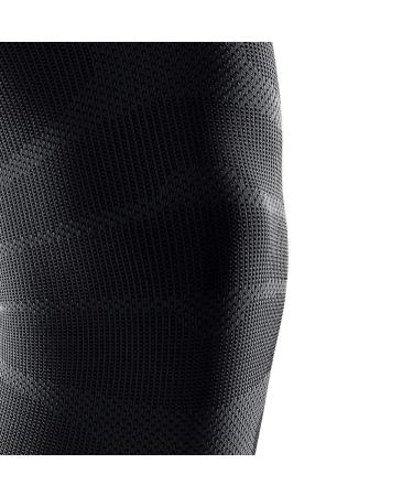 Bauerfeind NBA Sports Compression Knee Support - Lightweight Design for Basketball Knee Pain Relief - Black, Size L - Buy Online on GoSupps.com