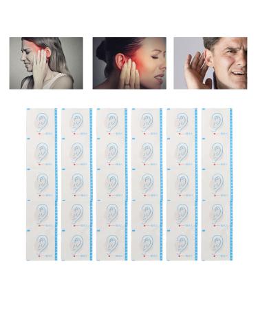 30pcs Tinnitus Relief Patch Portable Relieve Ear Pain Relieves Ear Ringing Mild Tinnitus Sticker for Travel