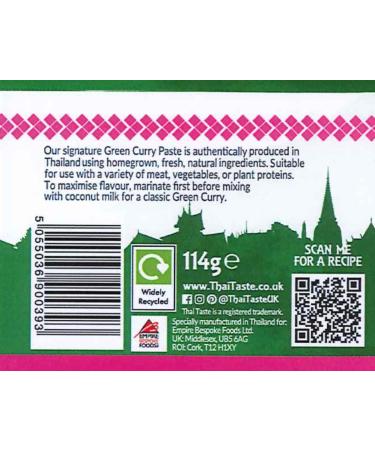 Thai Taste Curry Paste Bundle 114g - Red Green & Yellow - Buy Online on GoSupps.com