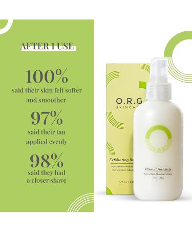 ORG Korean Deep Gel Exfoliating Body Scrub - Natural Cruelty Free Formula for Smooth & Glowing Skin - 6oz - Buy Online on GoSupps.com