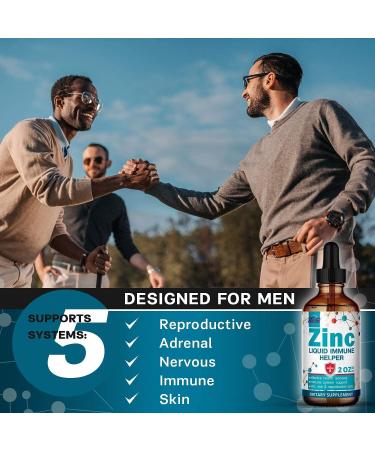 Premium Liquid Ionic Zinc Sulfate Drops - 2 Oz Bottle - Buy Online on GoSupps.com