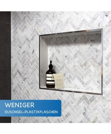 Bluefox i 4x Soap Bags 14x10cm | Eco-Friendly Nature Seifennetz with Colored Labels | Soap Bag for Soap Remnants & Hair Soap | 4-Pack Set - Buy Online on GoSupps.com