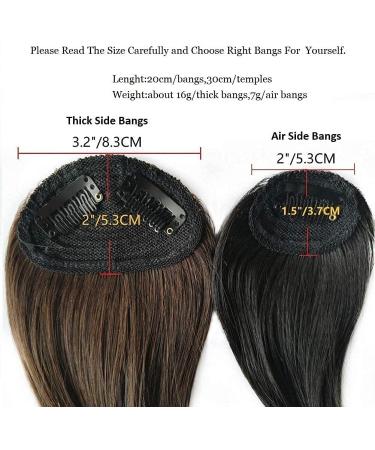100% Real Hair Thick Side Pony Clip-In Extensions | Natural Black Straight Fringes - Buy Online on GoSupps.com