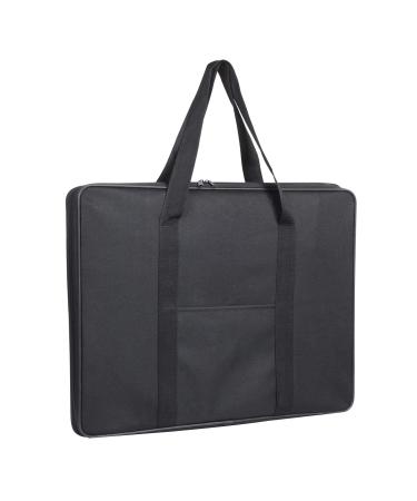 Jjring Art Portfolio Case, Wire Framed Nylon Portfolio Tote, Art Storage Bag in 23 Inches by 17 Inches, Great Art Carrying Bag for Artworks, Posters, Drawings, Prints(Black) 23 Inches by 17 Inches Art Case Black - Buy Online on GoSupps.com