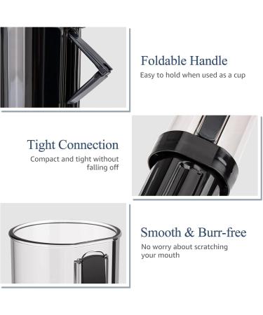 Buy HONZUEN 2 Pack Toothbrush Case - Travel-Friendly Transparent Plastic Holder for Home Camping & Business Trips - Black & White - Buy Online on GoSupps.com