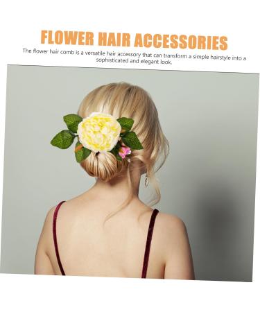 DRESSOOS decorate side combs for women fine thin hair vacation side comb hair accessories hair hair accessories slideshow hair accessories for women European fashion hair comb - Buy Online on GoSupps.com