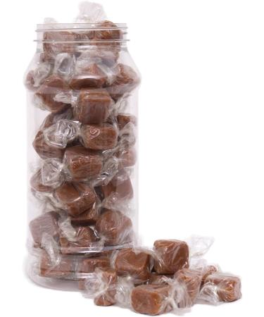 Sweet Gifts Christmas Sweets Jars - Wrapped Vanilla Fudge - Christmas Snow Label - Medium Jar - 500grams - Buy Online on GoSupps.com