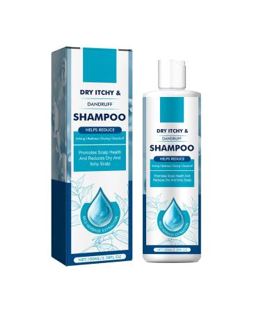Shampoing Naturel pour Psoriasis Shampooing Contre l'ecz ma et le Psoriasis Anti-Pelliculaire Traitement Apaisant pour Cuir Chevelu Sec 100ML