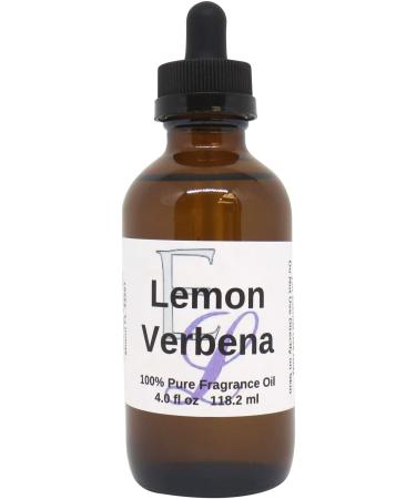 Lemon Verbena Fragrance Oil by Eclectic Lady 4 oz Premium Long Lasting Diffuser Oils Aromatherapy