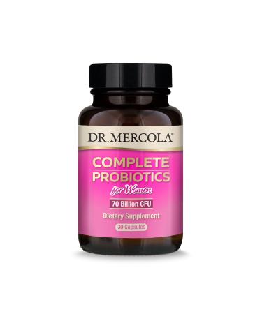 Dr. Mercola Complete Probiotics for Women 70 Billion CFU 30 Capsules