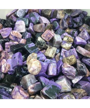 Crystal 200g Natural Crystal Purple charoite Tumbled Stone JZIGTDEM - Buy Online on GoSupps.com