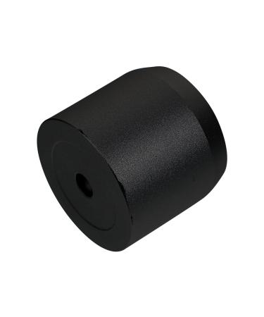 Beaupretty 1 piece of shaving base shaving brush for men Shavemate Mini facial razor Bart-Razier stand Double-sided razor-based metal stand manual razor stand 3.8x3.3cm black