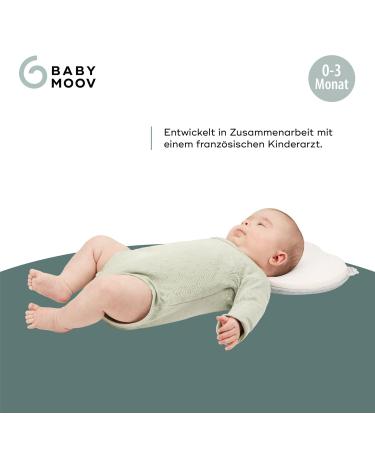 Babymoov Lovenest Original White Pediatrician-Designed Baby Pillow for Optimal Head Shape & Comfort - Buy Online on GoSupps.com