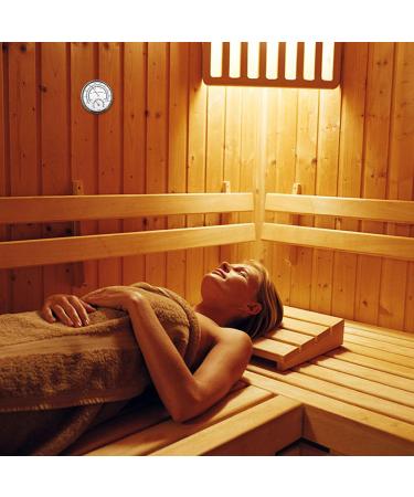 Premium 2-in-1 Sauna Thermometer & Hygrometer - 4.9 Inch Metal Design | Perfect for Room & Sauna Accessories | Accurate Fahrenheit Readings - Buy Online on GoSupps.com