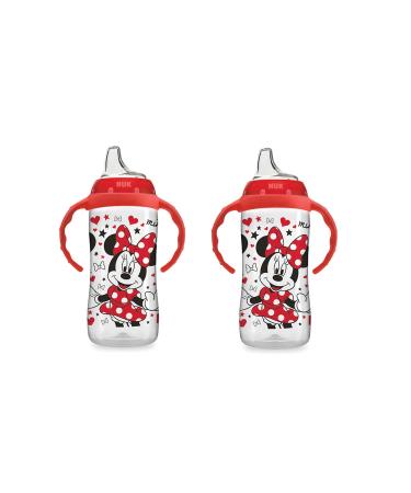 NUK Disney Large Learner Sippy Cup 2 Count (Pack of 1) 2 pack Minnie