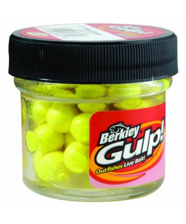 Berkley Gulp! Floating Salmon Eggs , Yellow, 0.56-Ounce