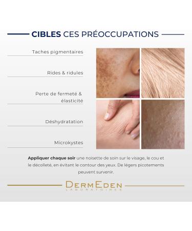 Laboratoires DermEden Duo Fermet et Collag ne - Concentr R tinal et Cr me Nuit - Fabrication Fran aise - Buy Online on GoSupps.com