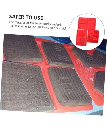 Abaodam Christmas Christmas Stencils Christmas House Mold Christmas Silicone Mold Gingerbread Christmas Tree Silicone Mold soap molds Christmas Chocolate Sugar Craft Cake Silica Gel Soap - Buy Online on GoSupps.com