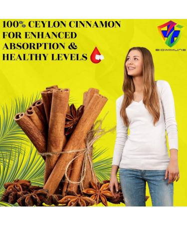 Berberine Supplement 15X Potency Ceylon Cinnamon for Enhanced Absorption & Synergistic Effects. 8 500mg Per Capsule 90 Count (Pack of 1) - Buy Online on GoSupps.com