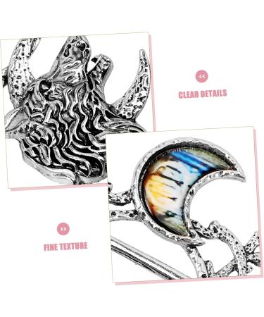 PLAFOPE Vintage Hairpin Knot Hairpin Hair Slider Pin Hair Chopsticks Viking Hairpin Hair Sticks for Long Hair Bun Clips for Hair Ponytail Bun Holder Hair Styling Pins Hair Cuff Shawl Pin - Buy Online on GoSupps.com
