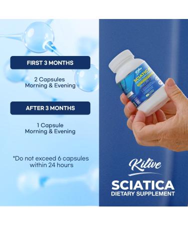 Sciatic Nerve Relief: Advanced Support Supplement for Sciatica Potent Alpha Lipoic Acid & Turmeric & Herbal Relief Ingredients Made in USA, 120 Capsules (120 Count (Pack of 1), Unflavored) Unflavored 120 Count (Pack of 1) - Buy Online on GoSupps.com