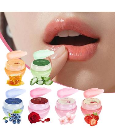 Uhngw Lip Moisturizer Balm Natural Nourishing Lip Balm Set Refreshing Texture Lip Repair Balm for Parties Dating Travel Work School - Buy Online on GoSupps.com