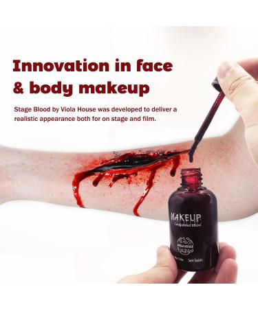 VIOLA HOUSE Makeup Coagulated Blood 50g - Professional Fake Blood for Halloween & Theater SFX - Buy Online on GoSupps.com