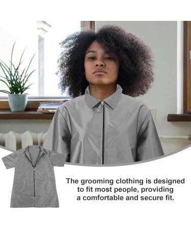 PLAFOPE Hairdressing Overalls Clothing Work Dress Dog Grooming Uniform Short Sleeve Grooming Uniform for Women Pet Grooming Aprons Grooming Clothes for Women Barber Apron Nylon Polyester - Buy Online on GoSupps.com
