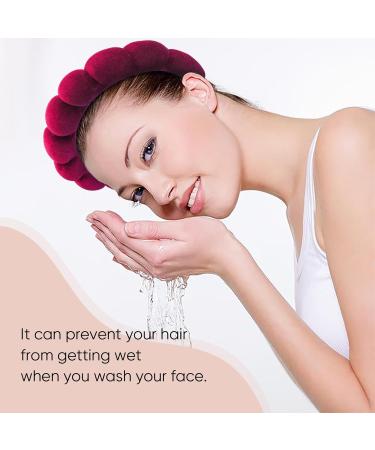 DRESHOW Spa Headband for Women Sponge Headband for Washing Face Clouds Soft Terry Cloth Makeup Skincare Headbands 1 Pc Sponge Hair Hoop: 83-bg 1 - Buy Online on GoSupps.com