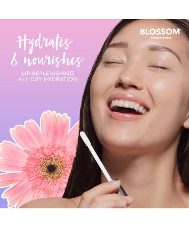 Hydrating Coconut Lip Oil with Real Flower Infusion - 3g Shimmer Sparkle - Buy Online on GoSupps.com