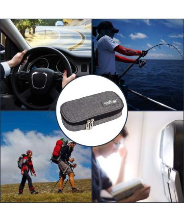 Apollo Walker Insulin Cooler Travel Case with Ice Packs - Gray Small - Buy Online on GoSupps.com