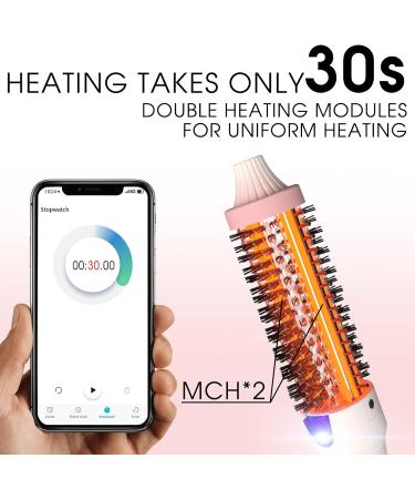 K&K Thermob rsten Keratin Protect Hot Hairbrush - Ion Smooth Volumen Comb 32mm Styling Tool for Perfect Hair - Buy Online on GoSupps.com