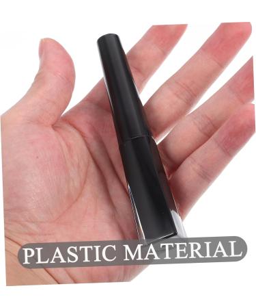 WOFASHPURET 5pcs Empty Eyeliner Bottle Tube Empty Mascara Dispensers Plastic Black Black 11.00X1.60X1.60CM - Buy Online on GoSupps.com