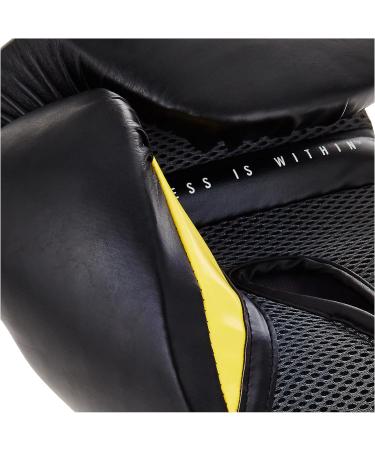 Everlast Elite Pro Style Training Gloves - Black (16 oz) - Buy Online on GoSupps.com