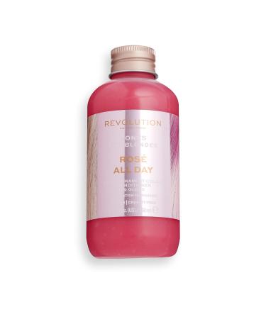 Revolution Haircare London Semi-Permanent Hair Colour Conditioner & Gloss For Blonde Hair Rose All Day 150ml