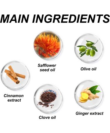 Ouhoe Body Shaping Essence Oil 20/30/50 ml Ouhoe Fat & Calorie Blocking Serum Firm Skin Collagen Lifting Body Oil (5 x 50 ml) - Buy Online on GoSupps.com