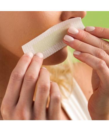  Nad's Nad's 20-Pack Hypoallergenic Facial Wax Strips for Women with 20 Wax Strips + 4 Soothing Oil Wipes - Buy Online on GoSupps.com