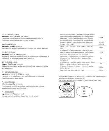 Mr Moris Premium Quality Tuna Roe Powder Bottarga - Kosher Thunnus Albacares (70g) - Exquisite Seafood Flavor - Buy Online on GoSupps.com