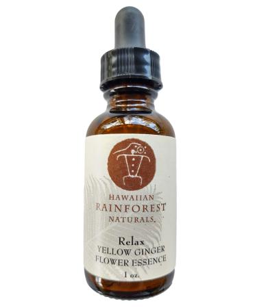Yellow Ginger - Relax Hawaiian Flower Essence 1oz.