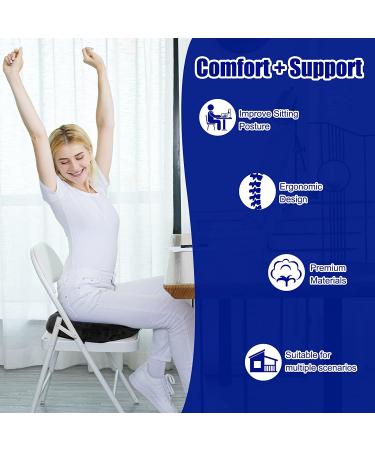 LITSPOT Donut Seat Cushion Pillow - Orthopedic Sitting Cushion for Hemorrhoid Tailbone Coccyx Sciatica Pain  Memory Foam Lifting Chair Pad for Office  Home  Train(Blue) - Buy Online on GoSupps.com