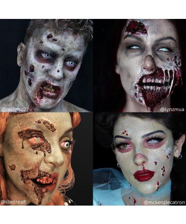 Mehron Professional Zombie Makeup Kit - Premium Halloween Special Effects - International Shipping Available - Buy Online on GoSupps.com