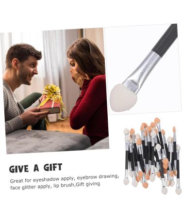 Healeved 24pcs Women Eyeshadow Brush Eye Blending Brushey Sponge Tip Makeup Eye Makeup Brushes - Buy Online on GoSupps.com