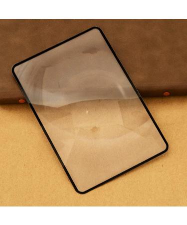 Page Magnifying Sheet 3X PVC Lightweight Lens Card Magnifiers Magnifying Glass for Reading Small Patterns Maps Small Gift - Buy Online on GoSupps.com
