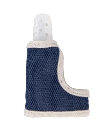 Silicone Teether Finger Guard for Toddler Baby - Stop Thumb Sucking - Wrist Band Type (Transparent) - Buy Online on GoSupps.com