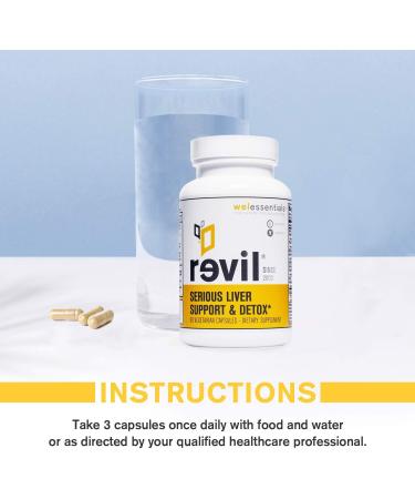 WELESSENTIALS Liver Support Supplement - 90 Vegetarian Capsules with Organic Milk Thistle, Burdock, Vitamin C - Gluten-Free - Buy Online on GoSupps.com