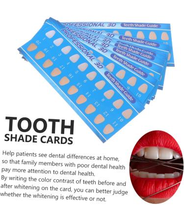 Plafope 150-Piece Dental Guidelines Card Set - Professional Equipment Diagram & Tooth Comparison Paper - Essential Accessories (1 Pack) - Buy Online on GoSupps.com