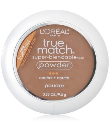 L'Oreal True Match Powder Cappuccino N8 0.33 oz (Pack of 2)