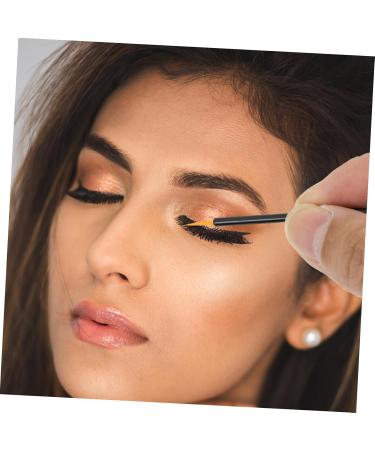 HAPINARY 300 Pcs Disposable Eyeliner Brush Cosmetic Tools Eyeliner Makeup Brush Lip Gloss Applicator - Buy Online on GoSupps.com