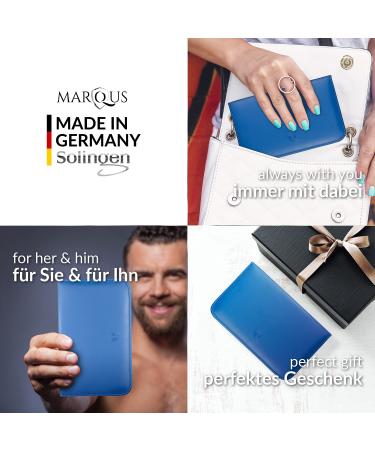 Solingen Manik r Set 12 Party | Premium Nail Set for Men & Women | Complete Manicure & Pedicure Kit in Blue Synthetic Leather Etui - Buy Online on GoSupps.com